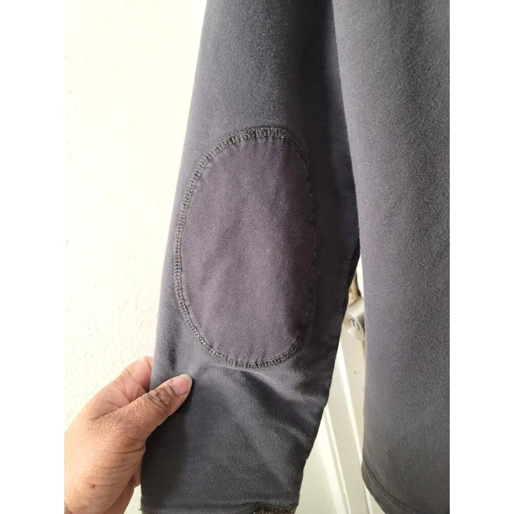 Eddie‎ Bauer Women's Hooded Fleece-Lined Jacket Pocket Elbow patch